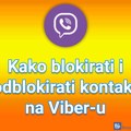 Kako blokirati i odblokirati kontakt na Viber-u