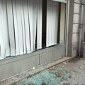 Razbijeno staklo na prostorijama SSP u Novom Sadu