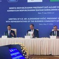 Vučić: Verujem da sa Azerbejdžanom možemo 2027. godine da krenemo da gradimo gasnu elektranu kod Niša