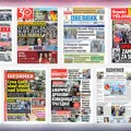 Naslovne strane sutrašnjih novina: Prelistavanje štampe za sredu, 5. avgust 2026. godine