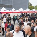 Počinje veliki skup u Kragujevcu: Očekuje se dolazak Vučića