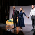Anica Dobra, Zoran Cvijanović i Dejan Lutkić pred beogradskom publikom u predstavi Nikole Koje