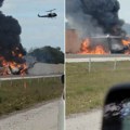 Privatni avion udario u vozilo na auto-putu! Strašna nesreća na Floridi (video)