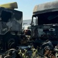 Tri kamiona zapaljena, napadnuti radnici: Karambol u Kragujevcu: Osumnjičeno 11 osoba, obrisali čak i snimke sa kamera (foto)