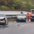 Saobraćajna nesreća na auto-putu kod Bubanj Potoka, mogući zastoji u smeru ka Nišu (VIDEO)