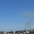 (Foto) vatrena stihija u Mirijevu: Stub dima se vidi iz centra grada: Na terenu nekoliko vatrogasnih ekipa