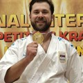 Niški karatista Andrija Stanković osvojio zlatnu medalju u Kranju