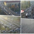 Na autokomandi sija sunce, Brankov most se ne vidi od magle! Neverovatan prizor, na dva mesta usred Beograda kao u dva…