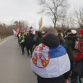 Zrenjaninski studenti nastavili protestno pešačenje do Vršca