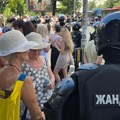 Privođenja zbog blokada u Zemunu, uz potiskivanje građana i uspostavljanje saobraćaja
