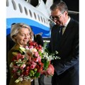 Ursula fon der Lajen stigla u Beograd, dočekao je Vučić