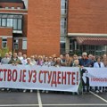 Komemorativno – protestna akcija uz poziv na doček studenata i protest