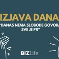 Izjava dana: „Danas nema slobode govora, sve je PR“