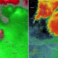 Meteorolozi u čudu nakon što su uočili redak i opasan fenomen Radarske slike pokazale prizor koji se ne viđa često