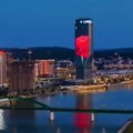 U čast Vidovdana: Kula Beograd zasijala u čast slavnih junaka Kosovske bitke