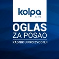 Kompanija Kolpa raspisala oglas za posao: Potrebni radnici u proizvodnji