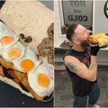 Restoran pravi džinovski sendvič za doručak koji je teži od bebe i ima 8.500 kalorija: Kad vidite šta sve ima u njemu, neće…