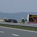 Tri osobe stradale na auto-putu Šabac-Ruma, automobil išao u suprotnom smeru