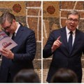 "I onda kažu da sam ja kontrol-frik! Sve biste izmešali..." Vučić kroz smeh prokomentarisao zabunu na ceremoniji u palati…
