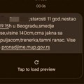 Zašto Svi građani nisu dobili SMS o nestanku dečaka (11)? Oglasio se Igor Jurić: Policija je obustavila sistem "Pronađi…