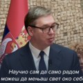 Predsednik Vučić: Vas molim da u zemlji ostanete, uveren sam da ćete se izboriti za još snažniju Srbiju (video)