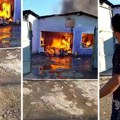 Sve im spaljeno! Ogroman požar na Karaburmi: Bez krova nad glavom ostala porodica sa šestoro dece