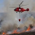 Požar kod Zaječara zahvatio oko 100 hektara, u gašenju angažovan helikopter