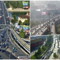 Jutarnji špic u Beogradu uzima maha! Na Gazeli i Autokomandi se stvaraju kolone, gužve ispred Ušća i na Pančevačkom mostu…