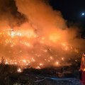 Ogroman požar kod Leskovca! Planula deponija, brojne ekipe na terenu pokušavaju da obuzdaju vatru