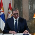 Vučić raspisao vanredne parlamentarne izbore (video)