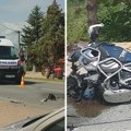 Još jedan težak sudar u Srbiji: Motociklista se zakucao u kamion na Šabačkom putu, snimak pokazao svu strahotu
