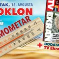 U petak, 16. avgusta, Kurir ima poseban poklon za svoje čitaoce – dodatak TV Ekran i termometar!