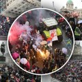 Uživo protest studenata u Beogradu Promenjeno mesto centralnog okupljanja: Evo gde su najveće kolone i gužve (foto, video)