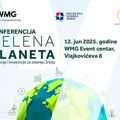 Konferencija "Zelena planeta", koju organizuje kompanija WMG, okuplja privredu, institucije i eksperte za održivi razvoj