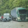 Karambol u užičkom kraju: Tri saobraćajne nezgode u jednom danu (video)