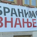 "Branimo znanje(m)": Profesori inicijative "Pobunjeni univerzitet" kažu - neće se povući