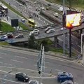 Pada kiša, a Autokomanda prohodna?! Beogradsko "čudo" ovog jutra, ali na ovim deonicama je čep, vozila mile!