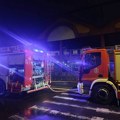 Požar na Novom Beogradu! Zapalio se lokal u tržnom centru