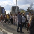 Red za glasanje ispred Ruske škole na Novom Beogradu