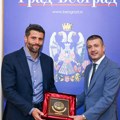 Aleksandar Šapić u Starom dvoru primio ministra za lokalnu samoupravu Severne Makedonije Zlatka Perinskog