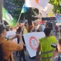 „Policijo čuvaj građane, ne ograde“: Protestna kolona begradskih zborova protiv „Ćacilenda“ stigla do policijske…