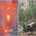 Najžešći napad Rusije od početka rata: Harkov pod nemilosrdnim udarom dronova, zgrade u plamenu (Video)