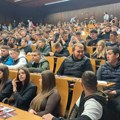 Počela nova akademska godina Prelepa slika iz punog amfiteatra Fakulteta tehničkih nauka u Čačku