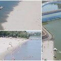 Dramatično nizak vodostaj Nivo Dunava kod Novog Sada je iz dana u dan sve niži (video)