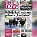 „Nova“: Policija koči zabranu „Levijatana“