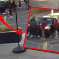 Jeziva scena na školskom parkingu: Snimak obišao svet - Auto priklještio majku i dvoje dece, a onda su doleteli neočekivani…
