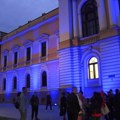 Zgrada Okružnog načelstva osvetljena plavom bojom povodom Svetskog dana autizma