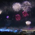 Moskva slavi Pogledajte spektakularan vatromet