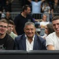 Nba poseta: Jović i Đurišić pratili meč Partizan – Mega