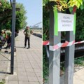 (Foto) letnje doterivanje keja Osvežava se urbani mobilijar na najlepšem novosadskom šetalištu, klupe za odmor se podmlađuju…